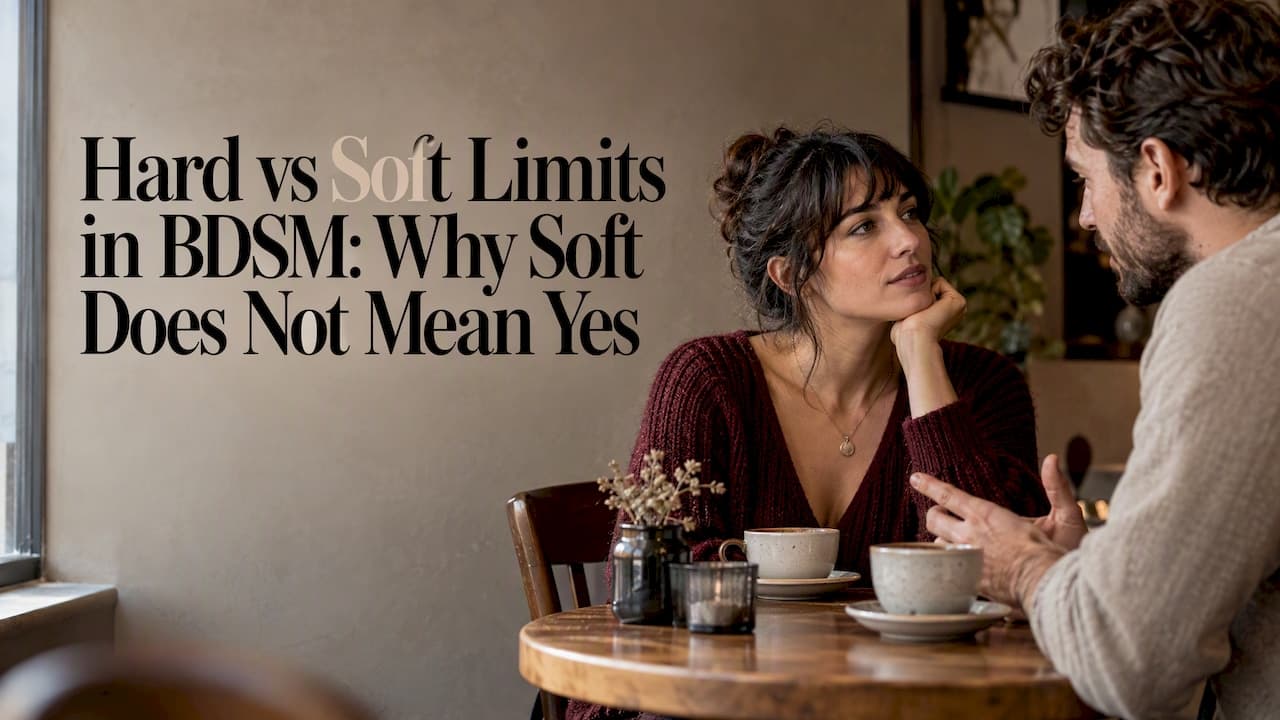 Hard vs Soft Limits in BDSM: Why Soft Does Not Mean Yes